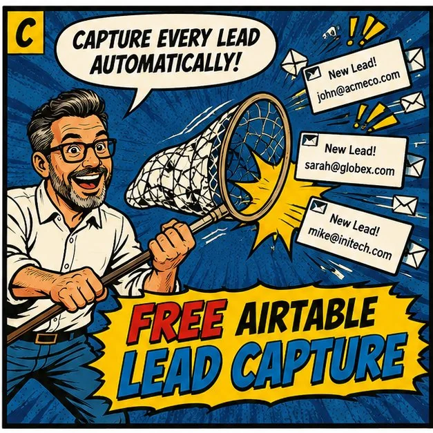 Free Airtable Lead Capture — Capture every lead automatically